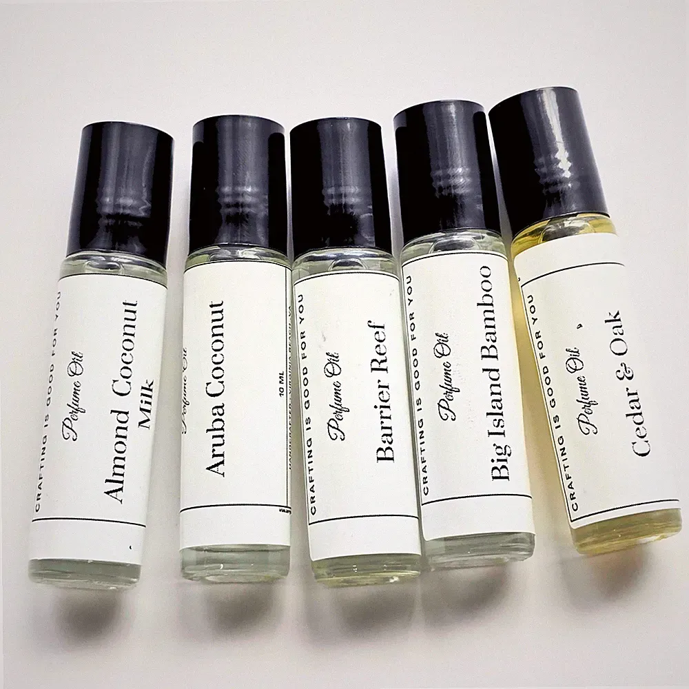 Big Island Bamboo Perfume Oil Roller, Perfume Oil Roll on Fragrance 10ml