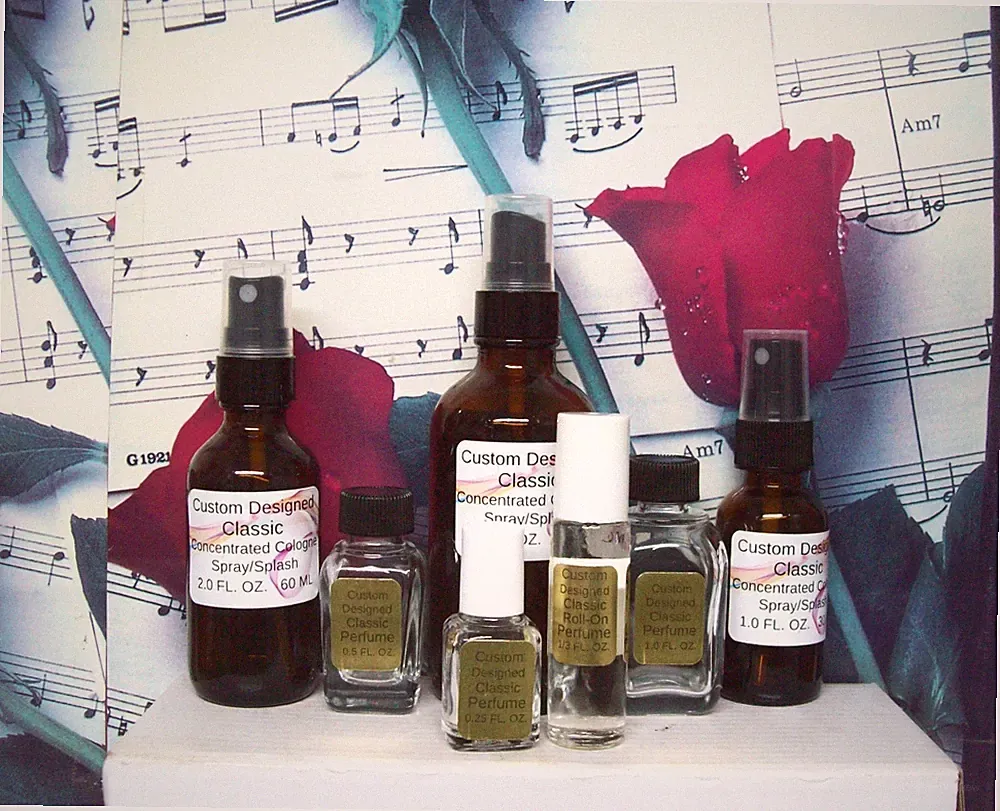 Custom Designed Classic G. Bamboo Perfume, Cologne. Select Option.