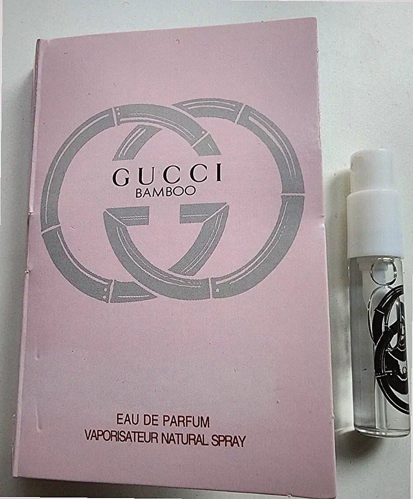 GUCCI BAMBOO VAPORISATEUR NATURAL SPRAY EAU DE TOILETTE 2ML NEW