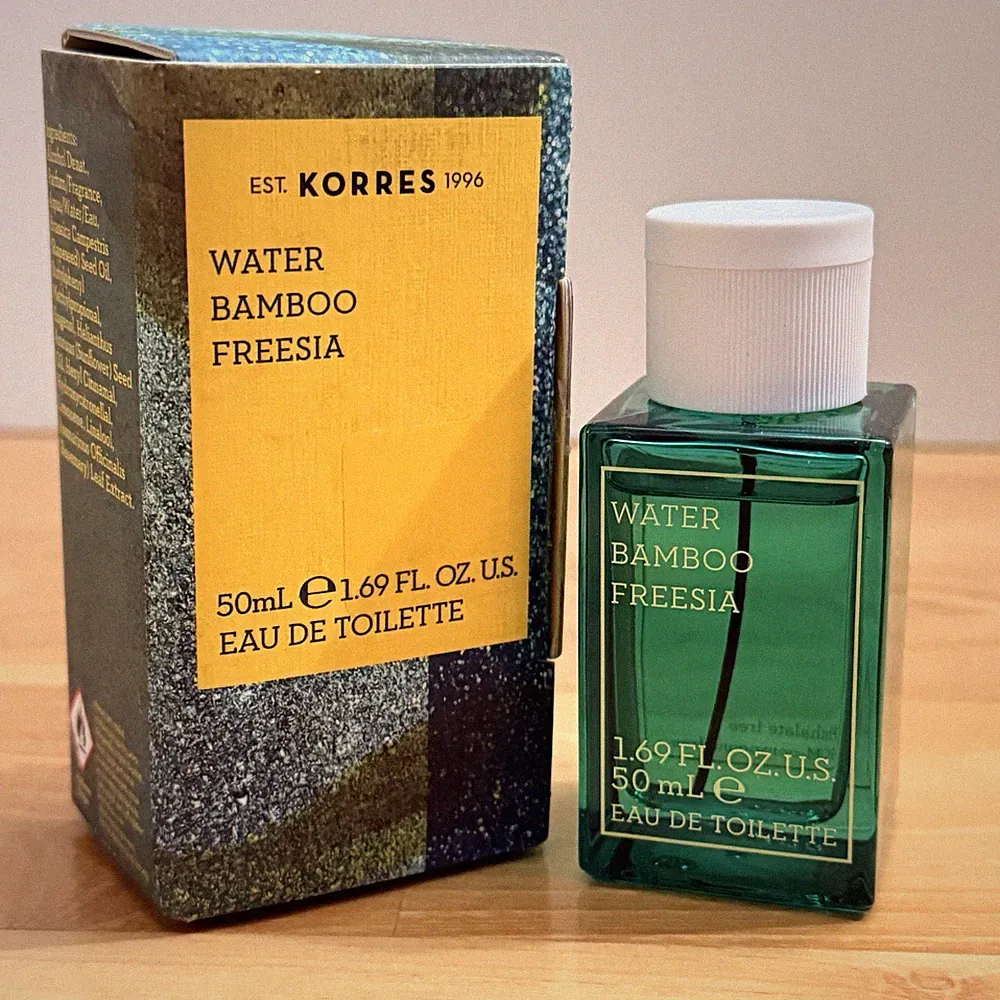 Korres Water Bamboo Freesia Eau de Toilette Perfume 1.69oz NIB Discontinued EDT