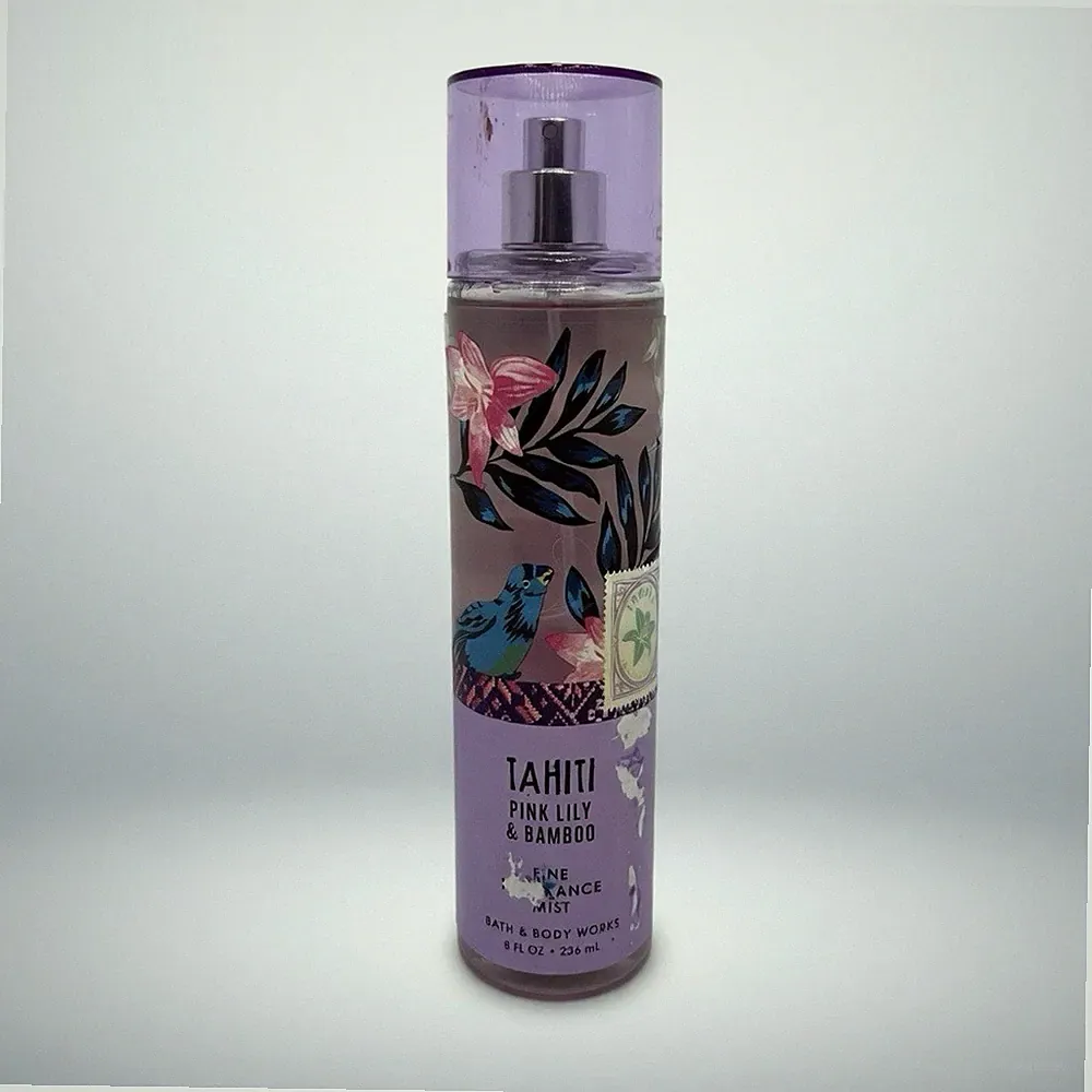 NEW Rare Bath & Body Works Tahiti Pink Lily & Bamboo Fragrance Mist 8 fl oz