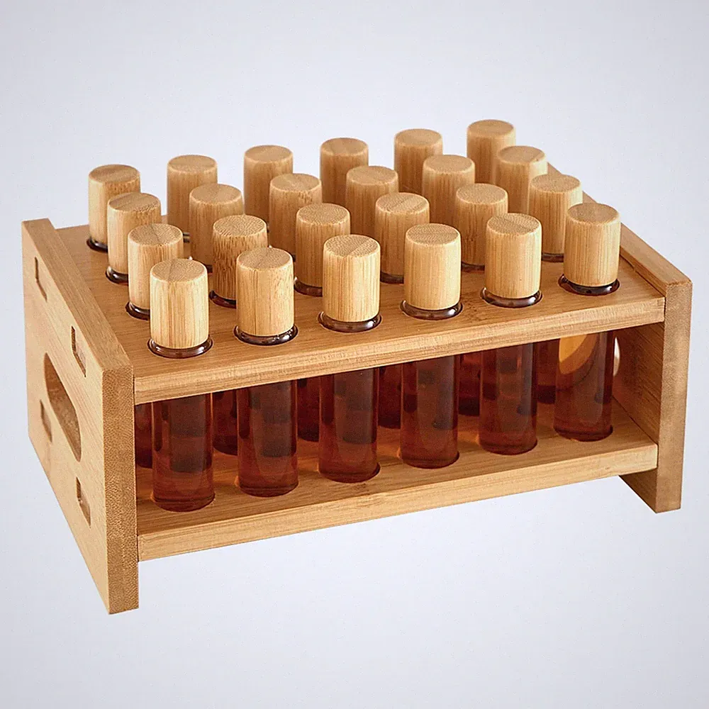 Perfume Holder with Scentbird, Ultra-Sturdy Design Roller Perfume Organizer D...